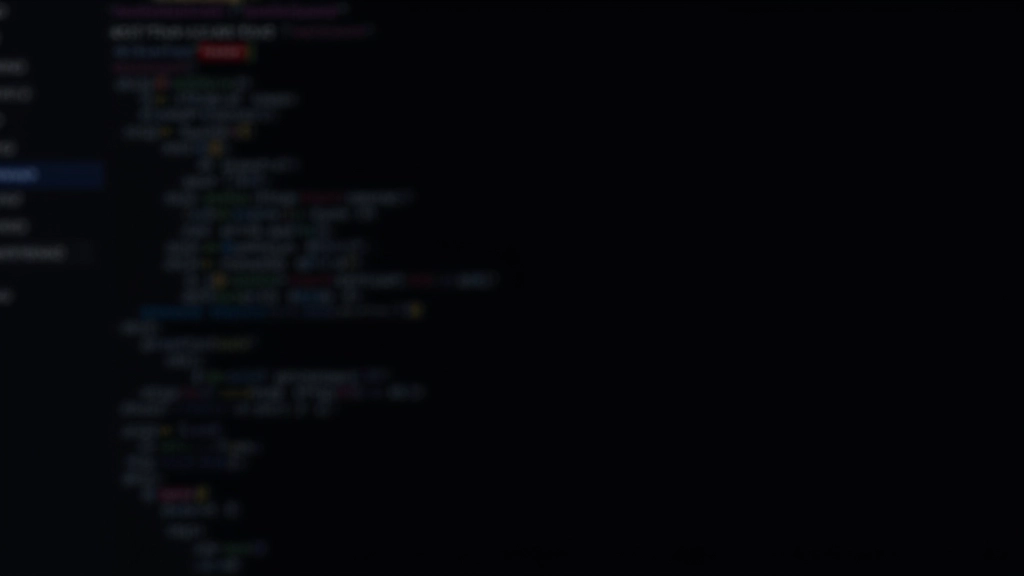 Programmacode met CSS variabelen en thema schakelaars zichtbaar in editor