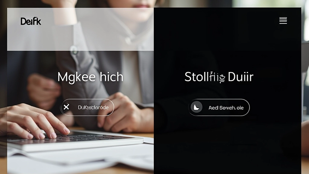 Website interface showing light and dark mode toggle button