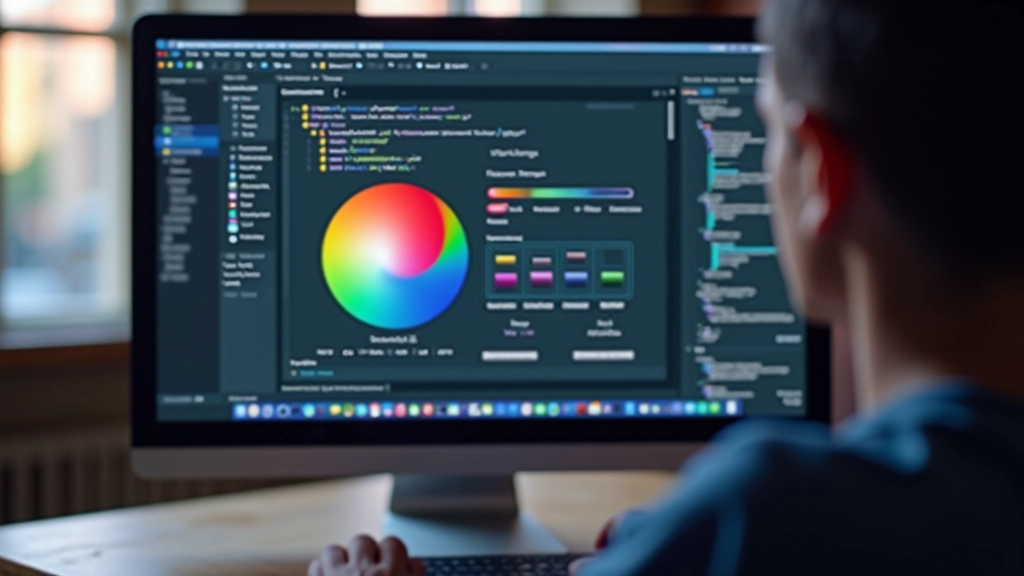 Browser DevTools toont contrast ratio checking interface met kleurkiezer en WCAG conformiteitswaarden